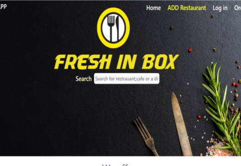 Food delivering Website